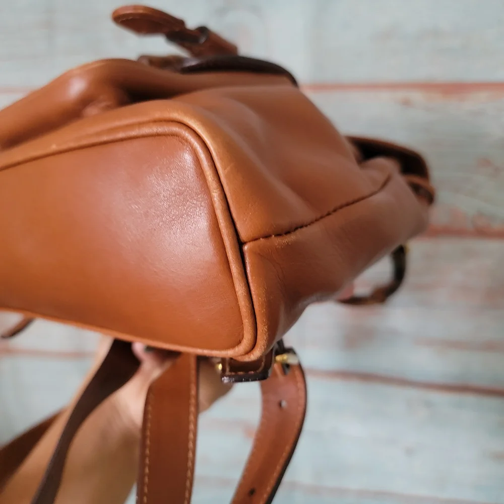 Authentic Gucci Leather Bamboo Backpack - Picture 9 of 16